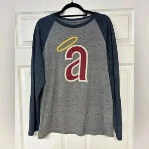 Unisex Size Large MLB Official Angels Baseball Long Sleeve Baseball